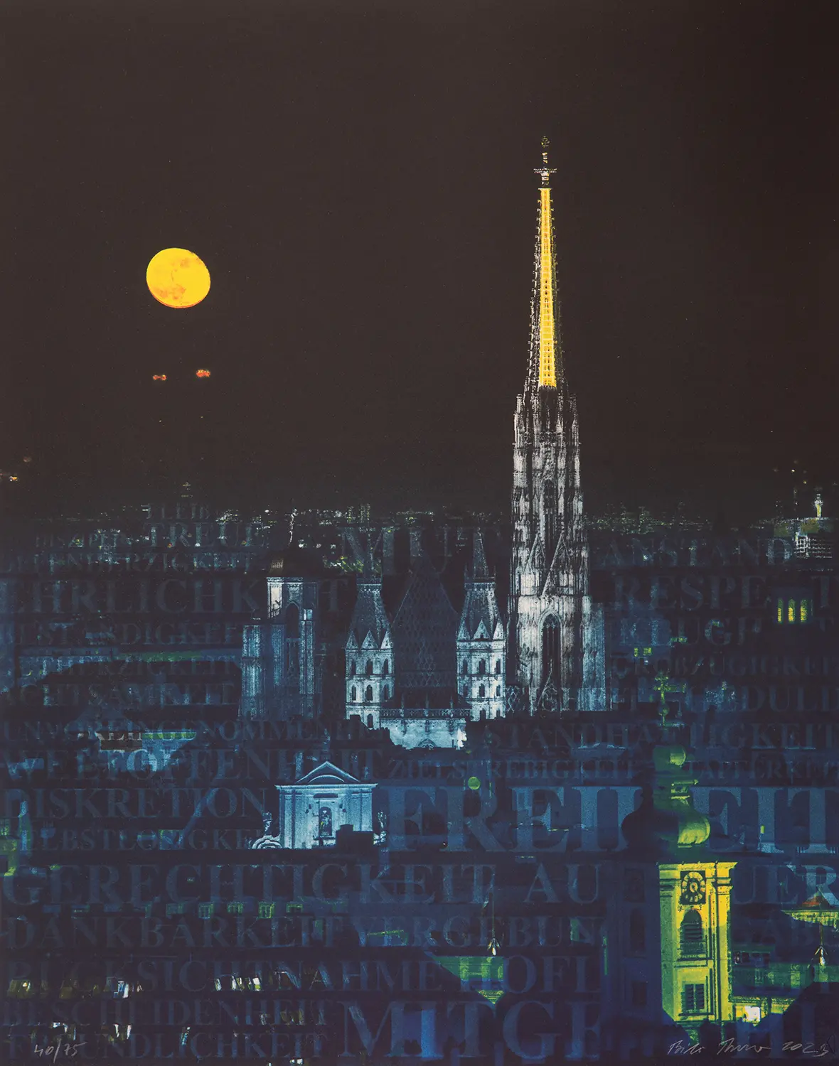 "Himmelsleiter" Blatt 40 von Billi Thanner