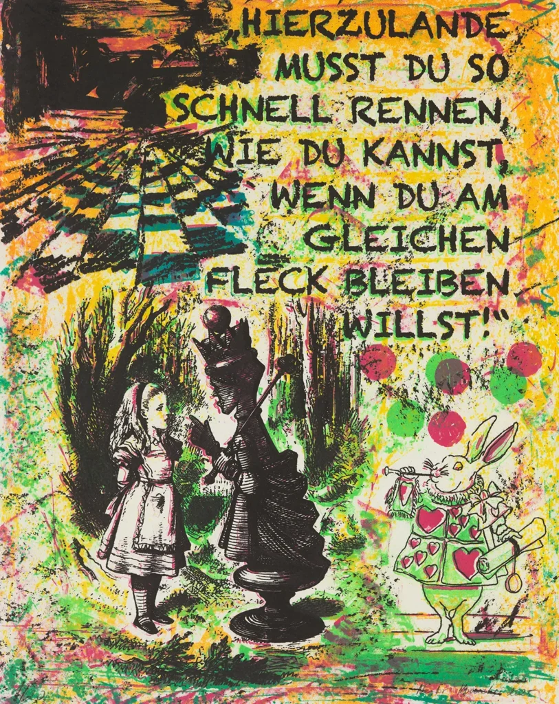 „Rennen, um zu bleiben“ Blatt 1 von Nestor Kovachev